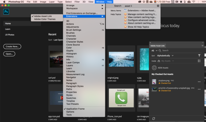 Integrate AEM with Adobe Creative Cloud using Adobe Asset Link – AEM ...