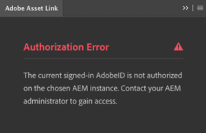 Integrate AEM with Adobe Creative Cloud using Adobe Asset Link – AEM ...