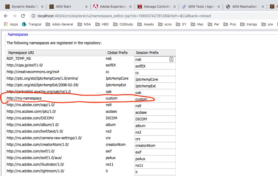  Custom Namespace In AEM AEM Concepts AEM Tutorial AEMaaCS